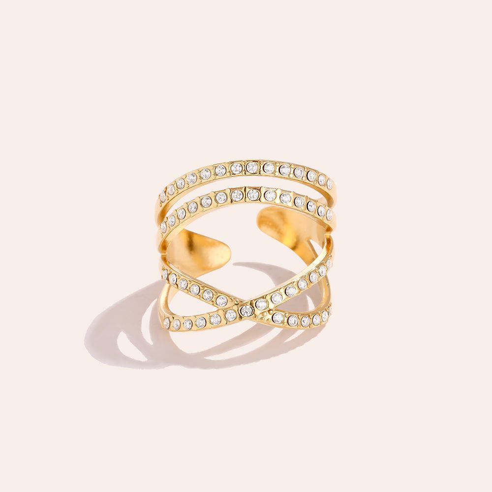 Infinity Glam Ring