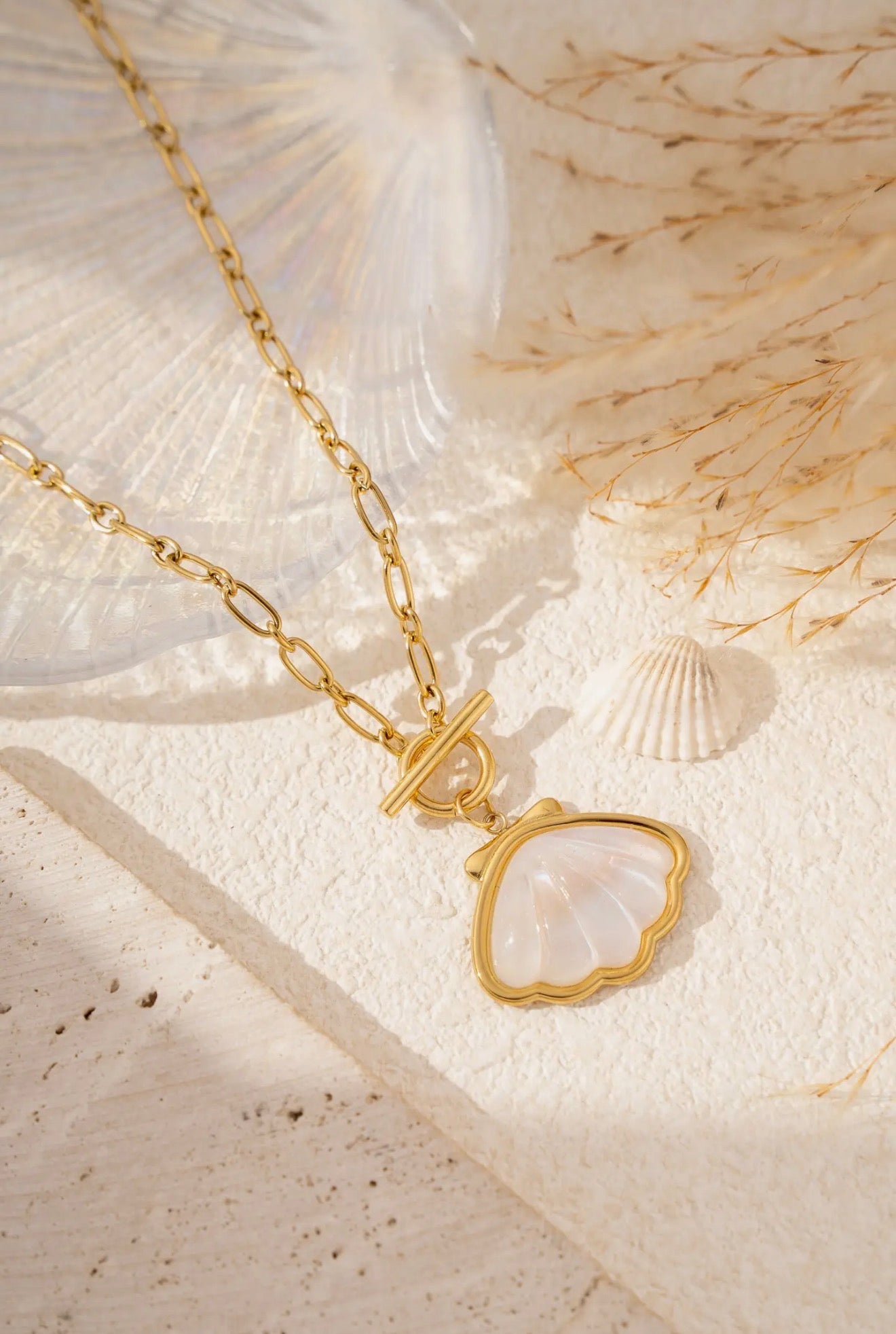 Moon Shell Kette