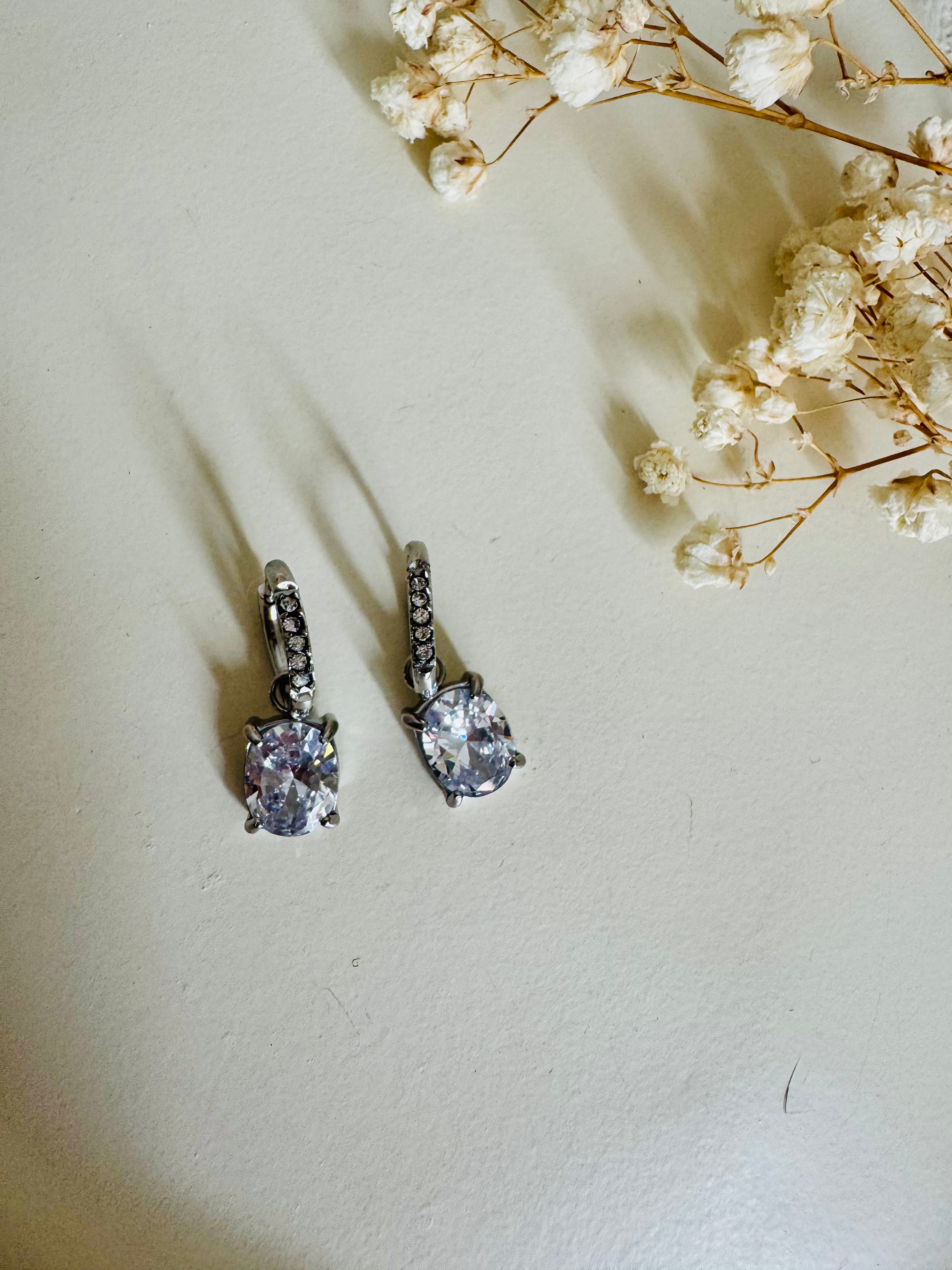Boucles d'oreilles Timeless Sparkle – zircones