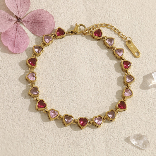 Rosalia Heart Armband