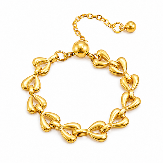 Golden Adjustable Ring