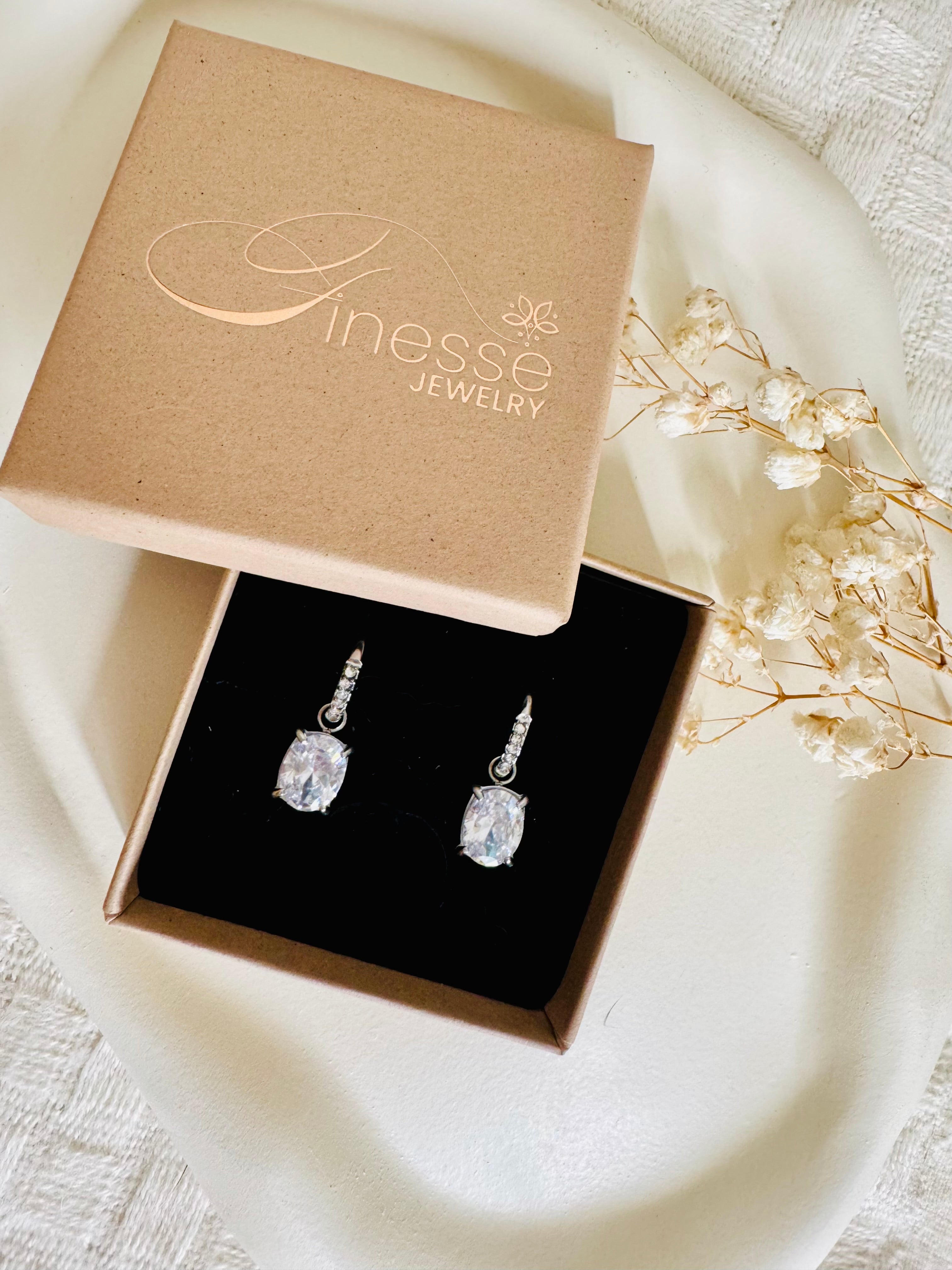 Boucles d'oreilles Timeless Sparkle – zircones