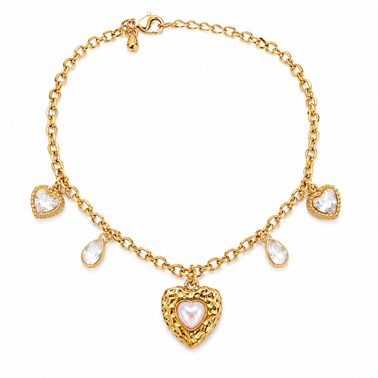 Amour Shine Fußkette