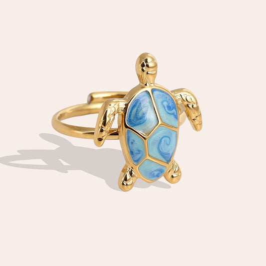 Sea turtle Ring