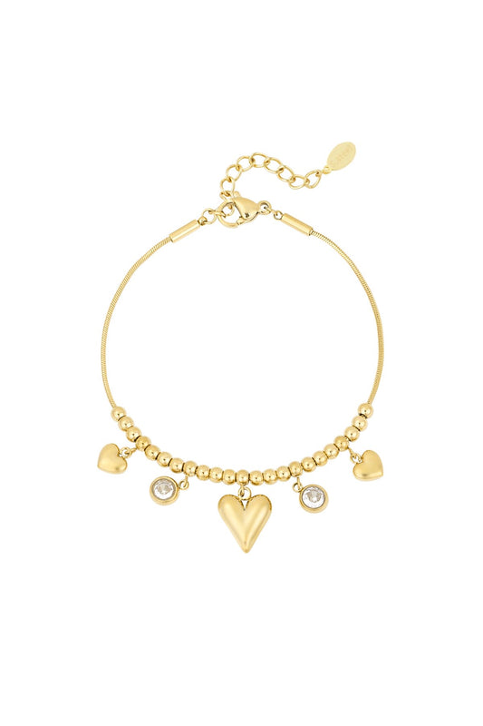 Lisa Heart Armband