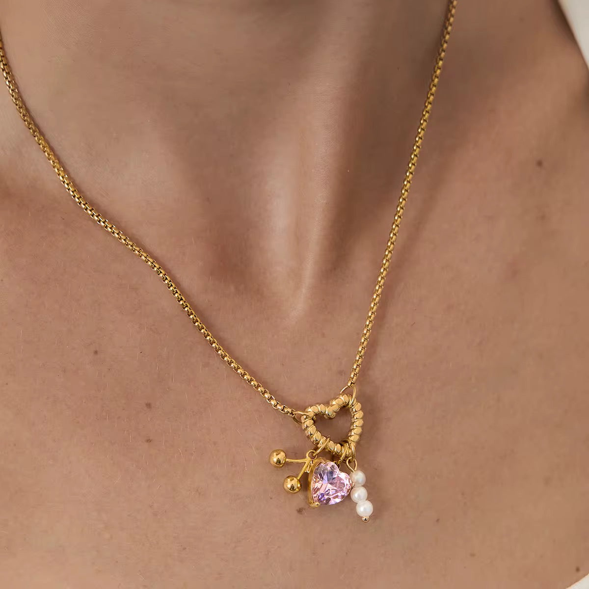 Cherry Pearl Kette