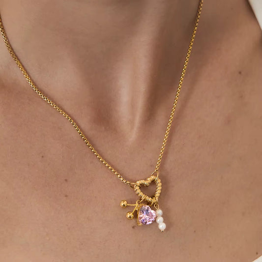 Cherry Pearl Kette