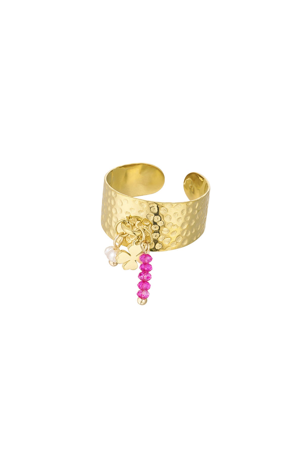 Amelie – gold statement ring