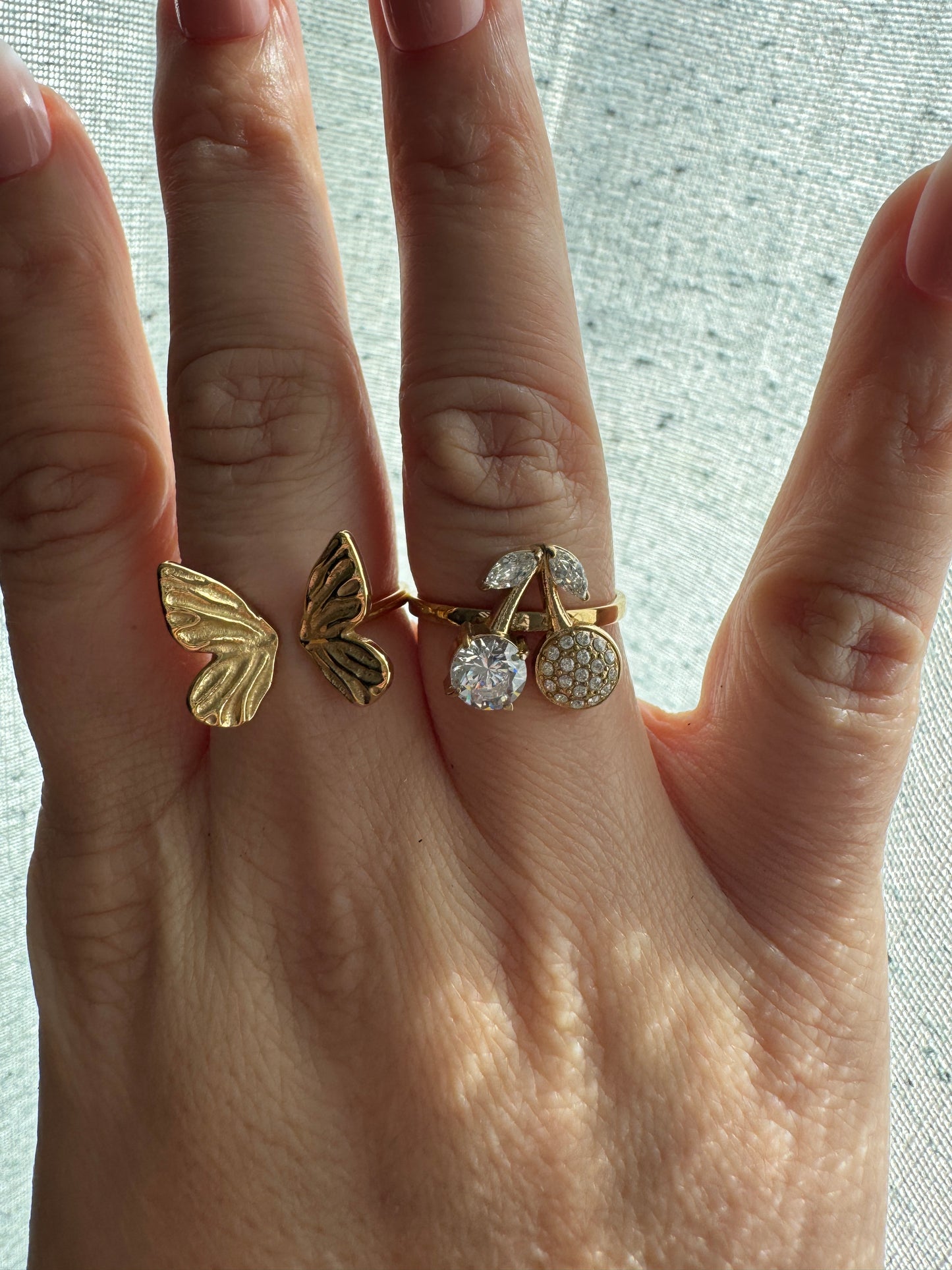 Cherry Glow Ring