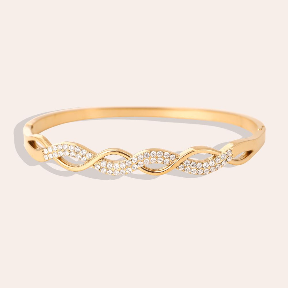 Wavy Glow Armreif