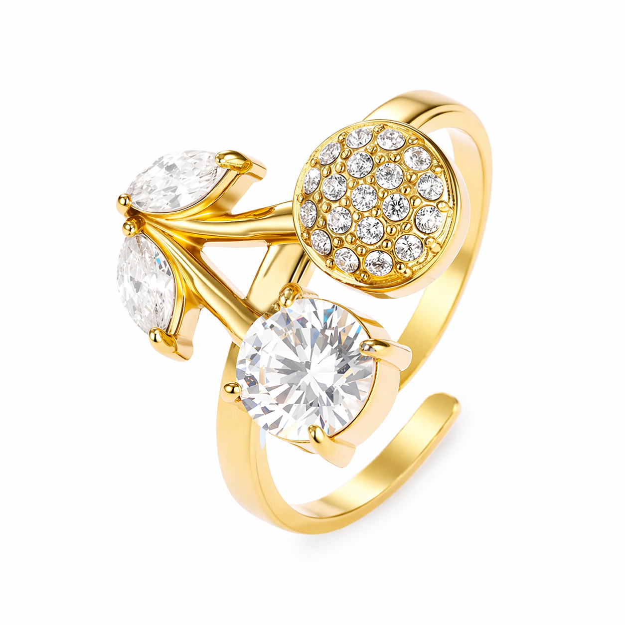 Cherry Glow Ring