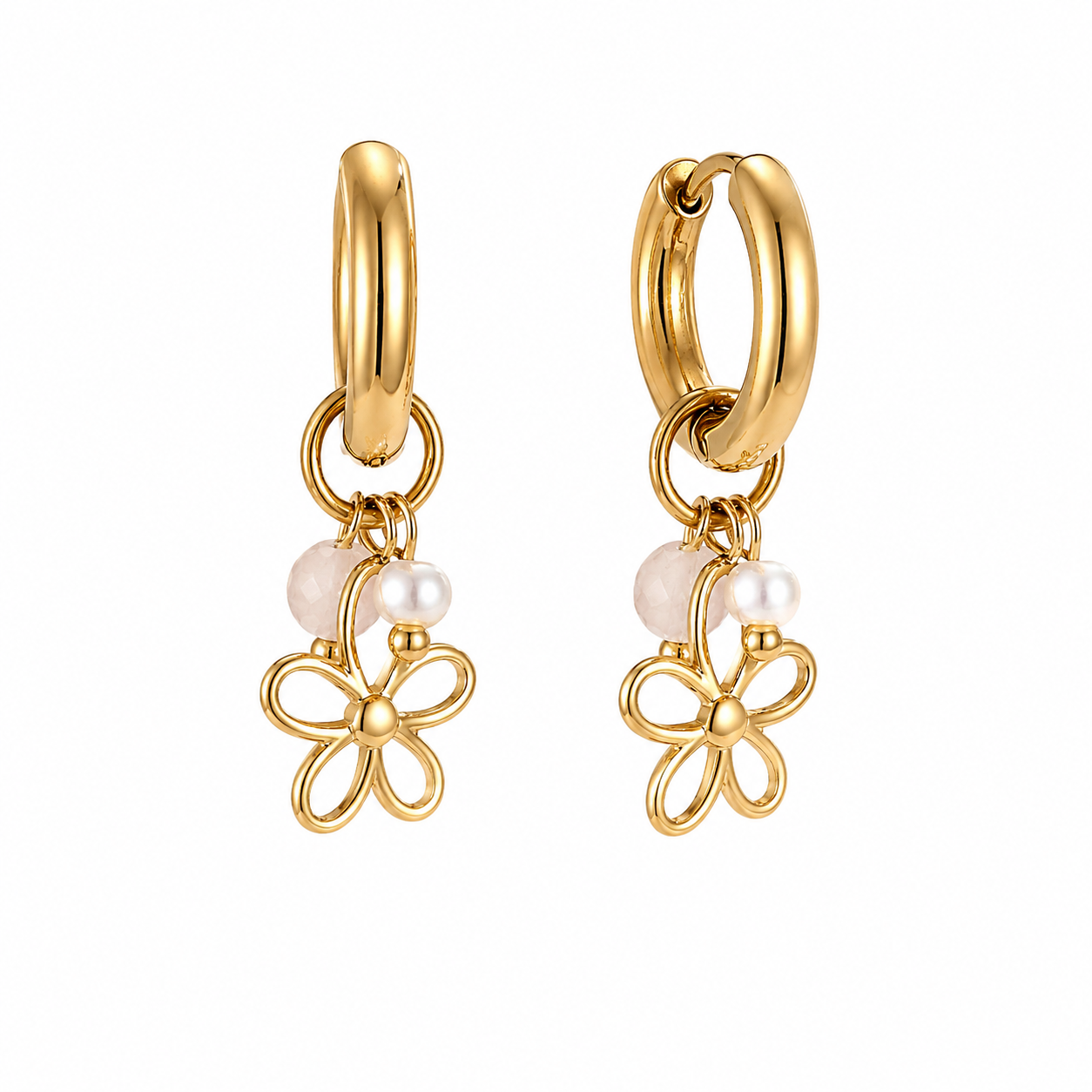 Pearl Blossom Ohrringe