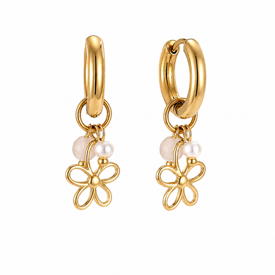 Pearl Blossom Ohrringe