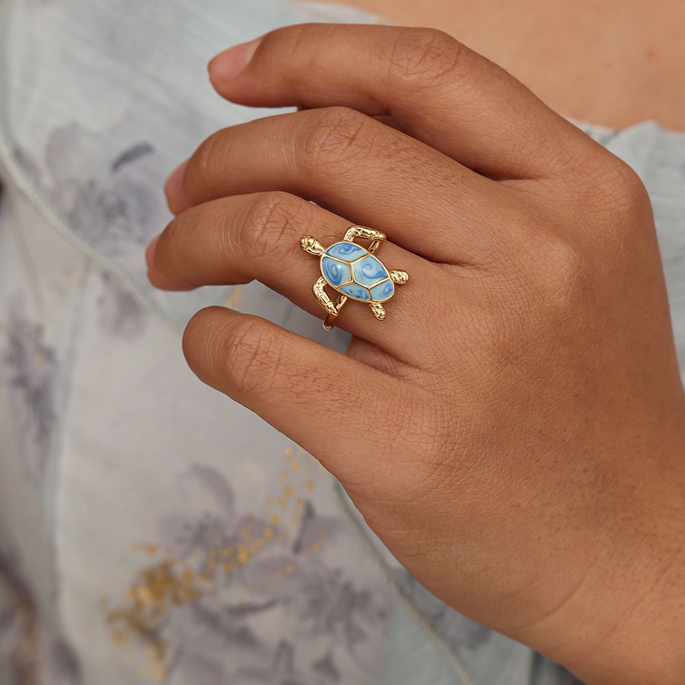 Sea turtle Ring