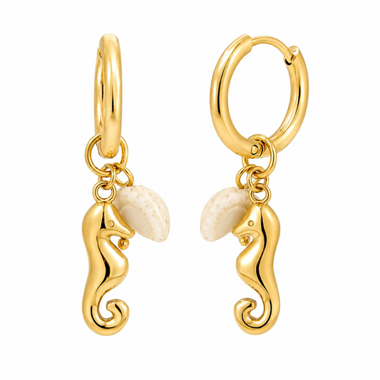 Seahorse Shell Hoops