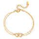 Vergoldeter Armreif mit Herz Gravur – feminines Schmuckarmband