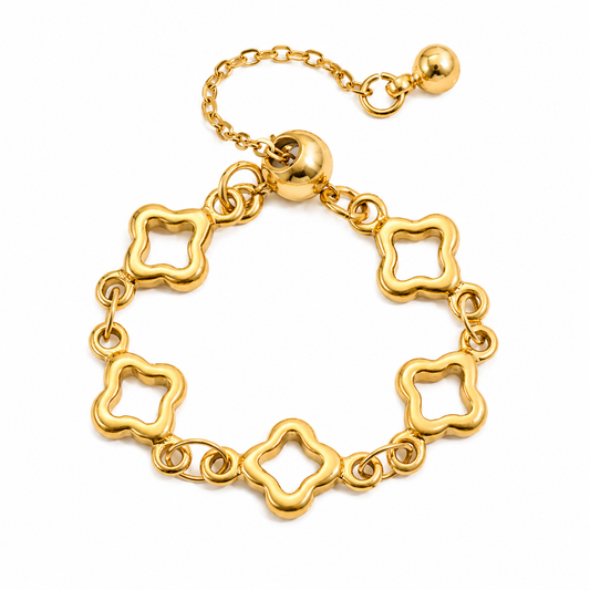 Golden Adjustable Ring