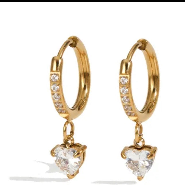 Cherie Heart Ohrringe