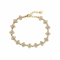 Gliederarmband in Gold modern und hochwertig