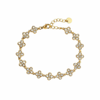 Gliederarmband in Gold modern und hochwertig