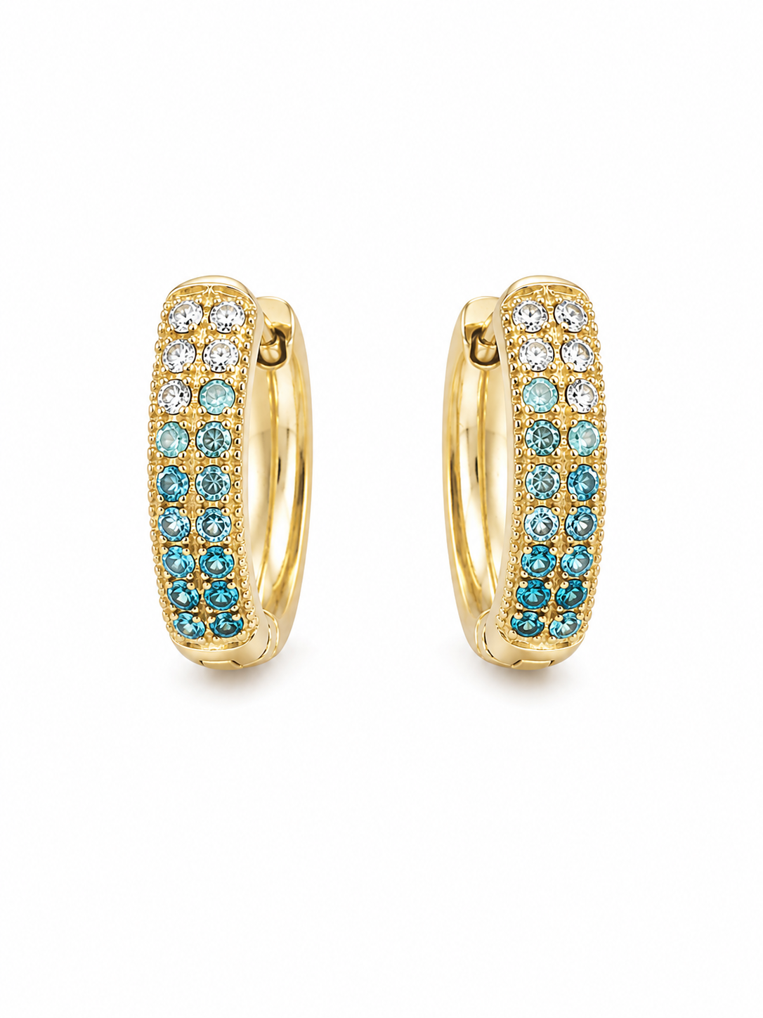Ocean Glow Hoops
