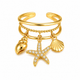 Ocean Charm Ring