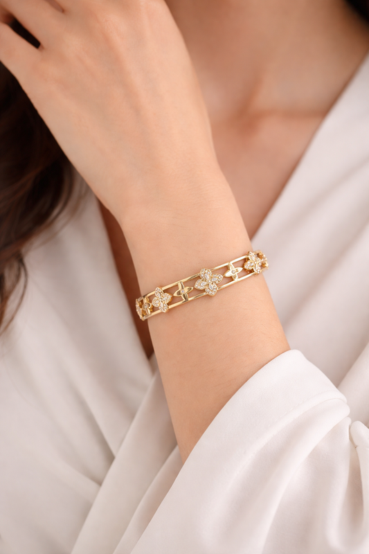 Valerie Bloom Cuff Bracelet