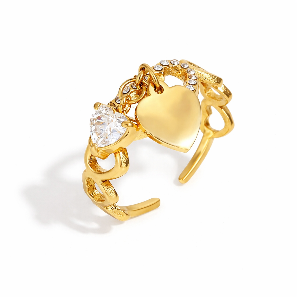 Nelia Heart Ring