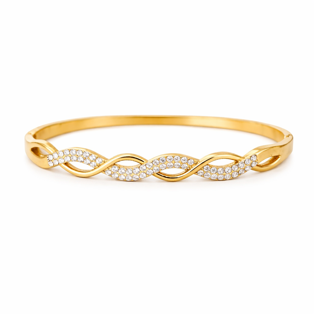 Wavy Glow Armreif