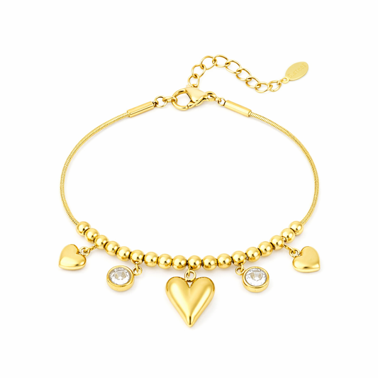 Lisa Heart Armband