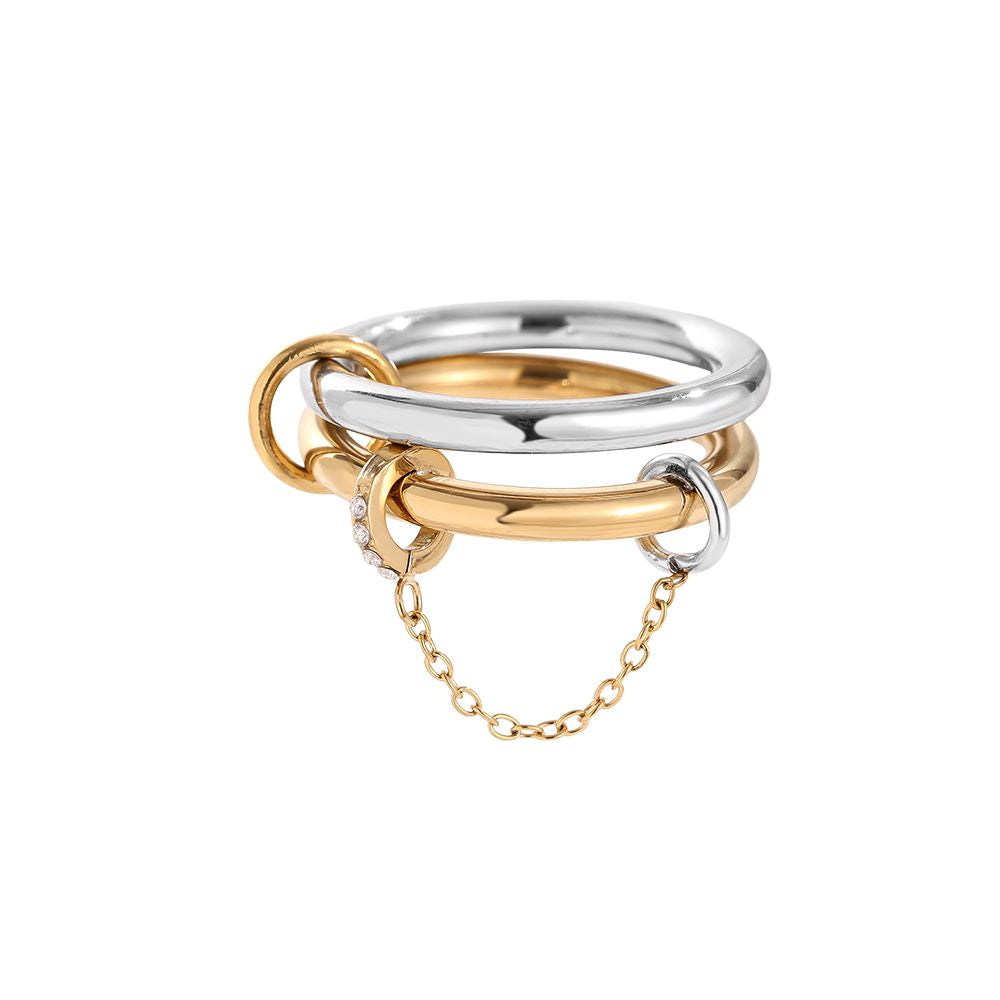 Chain Duo Ring